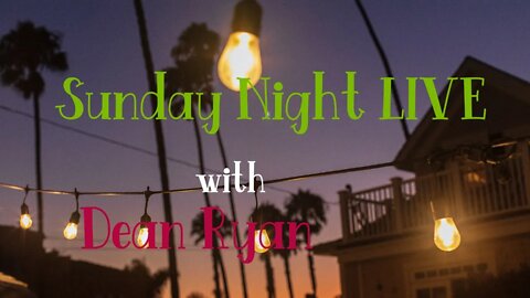 Sunday Night LIVE with Dean Ryan 'Sleeper Cells Activated'