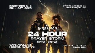 24 Hour Prayer Storm