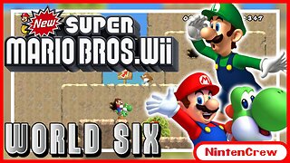 OUR ARCH NEMESIS RETURNS • New Super Mario Bros. Wii Co-Op Let's Play • World 6