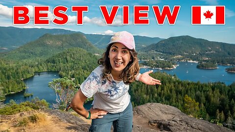 The BEST VIEW on the Sunshine Coast, British Columbia Vlog