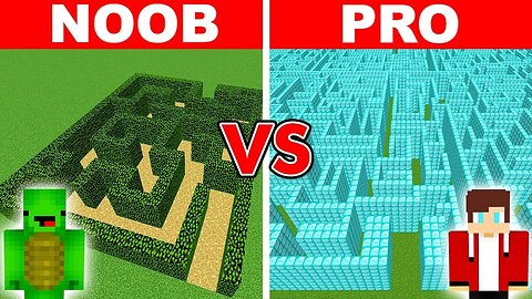 NOOB vs PRO: RIESEN LABYRINTH CHALLENGE