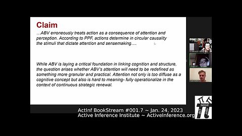 Active Inference BookStream #001.07 ~ "Governing Continuous Transformation"