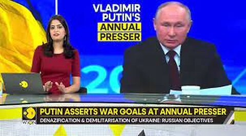 Gravitas | Putin asserts Russian Sovereignty & Ukraine War goals in annual presser | WION