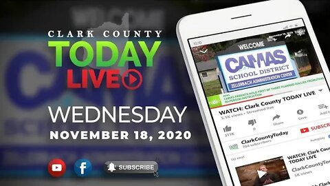 WATCH: Clark County TODAY LIVE • Wednesday, November 18, 2020