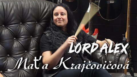 Martina Krajčovičová z kapely Lord Alex