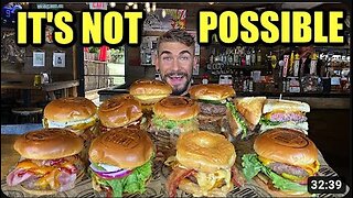 Joel Hansen vs UNDEFEATED Burger Challenge