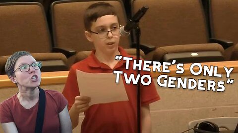 12 Year old gets kicked out of SCHOOL! for saying there is only two genders.