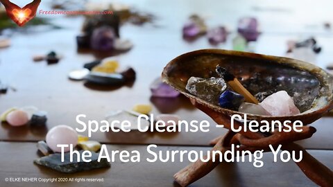 Space Cleanse / House Cleanse - Cleanse the Area That Surrounds You (Energy/Frequency Healing Music)