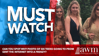 Can You Spot Why Photo Of Six Teens Going To Prom Sent The Internet Into A Frenzy?