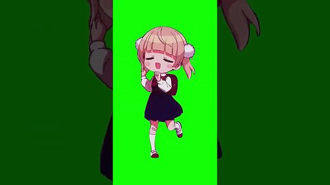 4K loli god requiem Green Screen #shorts