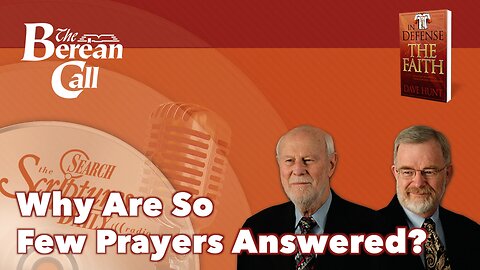 Why Are So Few Prayers Answered?