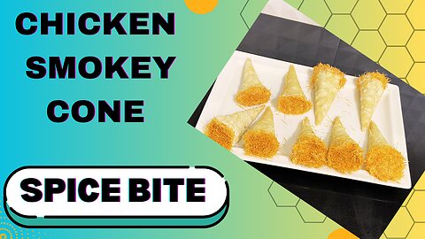 Chicken Smokey Cone Recipe | Iftar Special Recipe By Spice Bite