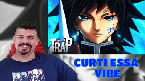 REACT Tomioka Trap 💧🧊 (Demon Slayer) Hashira da Água - MELHOR DO MUNDO