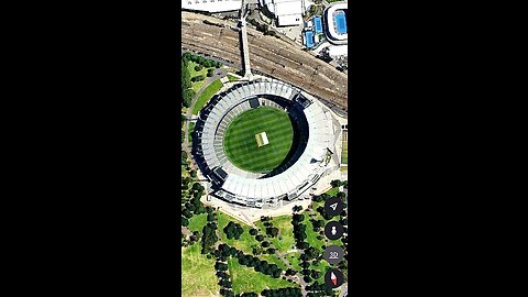 Melbourne Cricket Ground 🏟️ Aerial View. #youtubeshorts #viral #shorts