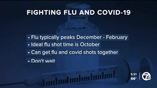 Ask Dr. Nandi: Should you get the updated COVID-19 booster and the Flu shot at the same time?