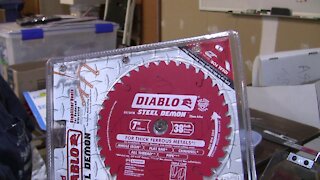 Evolution Rage4 Chop Saw Diablo Steel Demon Metal Cutting Blade Test (100 Cuts)