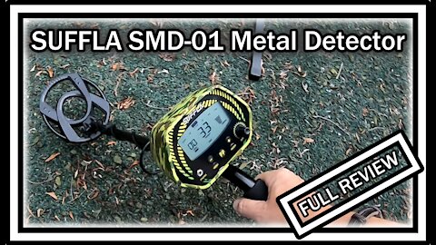 SUFFLA Metal Detector SMD-01 for Adults & Kids 11" Professional Waterproof Coil 5 Modes FULL REVIEW