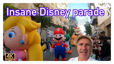 christmas disney parade /walt disney /torrevieja alicante Costa Blanca spain 🇪🇸