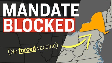 Federal Judge Officially Blocks Vaccine Mandate for Health Care Workers in New York | Facts Matter
