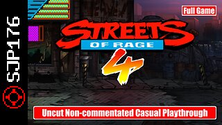 Streets of Rage 4—Full Game—Uncut Non-commentated Casual Playthrough #2