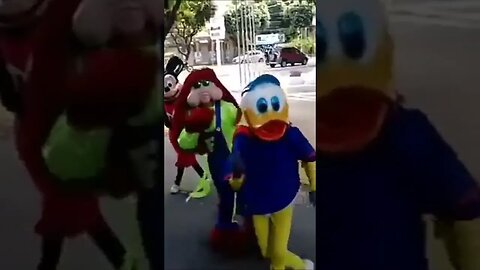 SUPER PULOS NINJAS DO FOFÃO, O MÁSKARA, PATATI E BEN10 DANÇANDO NA CARRETA DA ALEGRIA FURACÃO