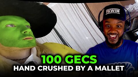 INSANE BEAT DROP! 🎵 100 Gecs - Hand Crushed By A Mallet REACTION