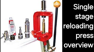 Quick overview of reloading pistol bullets.