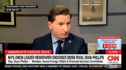 Dem Pres. Candidate Dean Phillips Sets Fake News CNN Straight After Meeting With Trump Supporters
