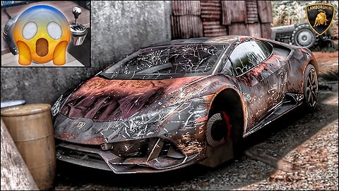 Rebuilding a LAMBORGHINI HURACAN EVO - Forza Horizon 5 - Thrustmaster T300RS Gameplay.