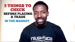 5 Things to Check Before Placing a Trade to Avoid Loosing Your Money