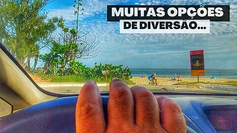 Travessia épica da praia de Itaipuaçu até a Barra de Maricá! 🏖️