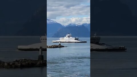 little tiny ferry Horseshoe bay BC