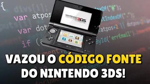 Vaza código fonte do Nintendo 3DS