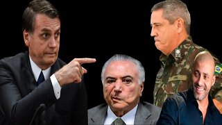 AGORA!! Bolsonaro diz NÃO a Michel Temer /STF não pode cancelar Indulto/ Clube Militar Solta Nota