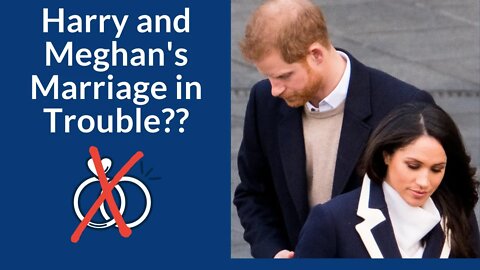 Harry and Meghan's Marriage in Trouble? #meghanmarkle #princeharry #royalfamily #neilsean