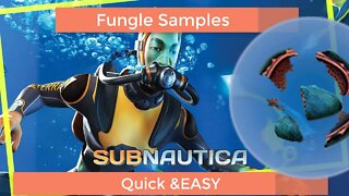 Subnautica How to find Fungal Sample Quick and Easy guide to the mushroom forest