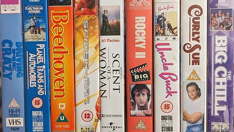 "Thanksgiving" Movies on UK VHS Tape 📼 🦃
