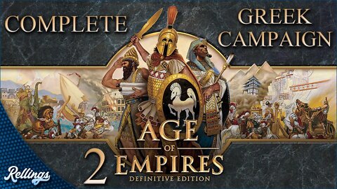 Age of Empires: Definitive Edition (PC) Glory of Greece | Full Campaign (No Commentary)