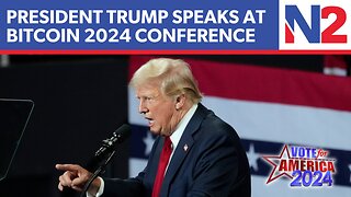 LIVE: President Donald Trump speaks at Bitcoin 2024 in Nashville | NEWSMAX2