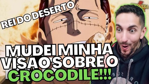 A VERDADEIRA MÃE DO LUFFY! - REACT Rei do Deserto | Crocodile (One Piece) | Enygma 74 [REMASTER]