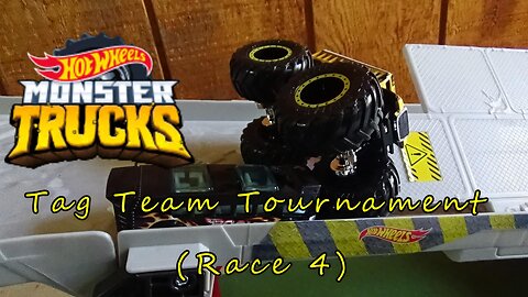 Hot Wheels Monster Trucks Tag Team Tournament (Race 4)