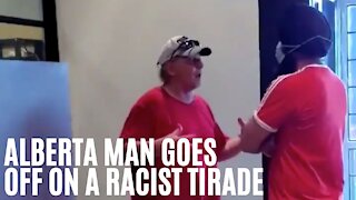 Alberta Man Goes On Angry Racist Rant Over A Liquor Store's Mask Policy
