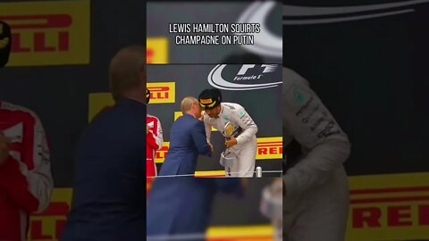 I hope Lewis did it on purpose, Praying for Ukraine🙏🇺🇦 #f1 #lewishamilton #putin