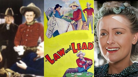 LAW AND LEAD (1936) Rex Bell, Hal Taliaferro & Harley Wood | Western | B&W