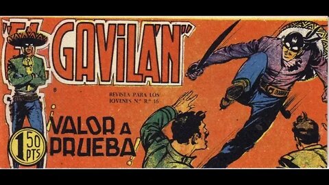 EL GAVILAN Valor a prueba quadrinhos raro em espanhol comics gibi #museudogibi #quadrinhos #comics