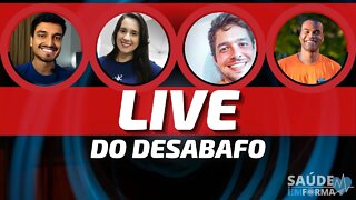 DESABAFO sobre a EDUCAÇÃO FÍSICA 💙 Live do DESABAFO ⭕ Live Bate-Papo🎙