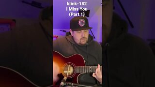 blink-182 - I Miss You Guitar Cover (Part 1) - Taylor The Last of Us Part II