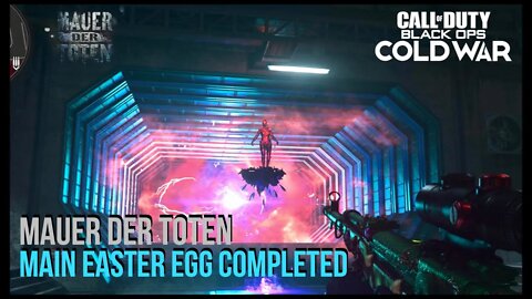 Black Ops Cold War Mauer Der Toten Easter Egg Completed / Boss Battle / PS5Share