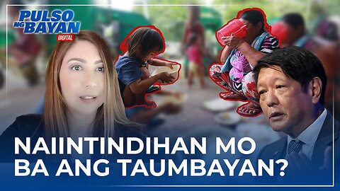 Ms. Velez kay PBBM: Naiintindihan mo ba ang gutom ng isang Pilipino?