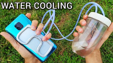 How to make mobile water cooling system (Liquid cooling)